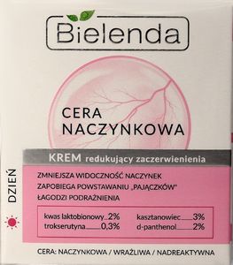 Bielenda Krem do twarzy Cera Naczynkowa redukujący zaczerwienienia 50ml 1