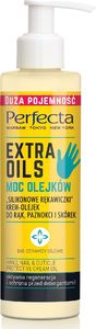 Perfecta Extra Oils Krem-Olejek do rąk "Silikonowe Rękawiczki" 195ml 1