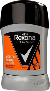 Rexona  Rexona Motion Sense Men Dezodorant w sztyfcie Workout Hi-Impact 50ml 1