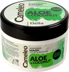 Delia Cameleo Aloes i Kokos Maska nawilżająca do włosów 200ml 1