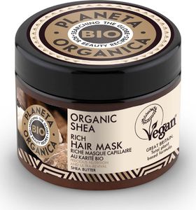 Planeta Organica Shea Maska do włosów matowych i zniszczonych 300ml 1
