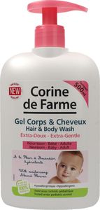 Corine de Farme BeBe Extra delikatny żel 2w1 migdałowy 1
