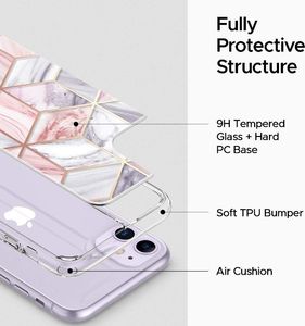 Spigen SPIGEN CIEL ETOILE IPHONE 11 PINK MARBLE 3