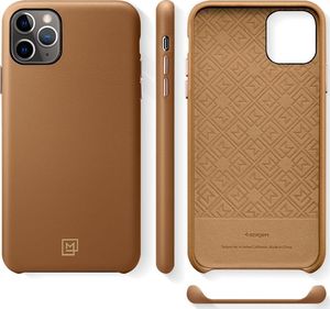 Spigen SPIGEN LA MANON CALIN IPHONE 11 PRO CAMEL BROWN 5