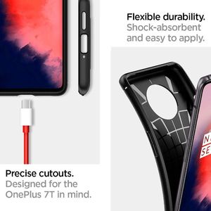 Spigen SPIGEN RUGGED ARMOR ONEPLUS 7T MATTE BLACK 5