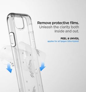 Spigen SPIGEN ULTRA HYBRID IPHONE 11 CRYSTAL CLEAR 13