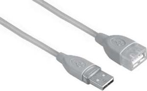 Kabel USB Hama USB-A - 0.5 m Biały (990397230000) 1
