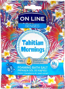 On Line Sól do kąpieli Senses Tahitian Mornings 80g 1