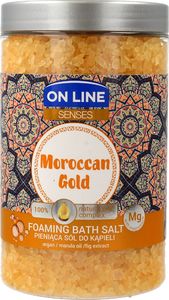 On Line Sól do kąpieli Senses Moroccan Gold 480ml 1