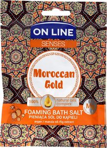 On Line Sól do kąpieli Senses Moroccan Gold 80g 1