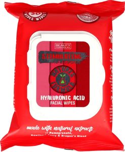 Beauty Formulas Natures Formulas Chusteczki do oczyszczania twarzy stymulujące 30 sztuk 1