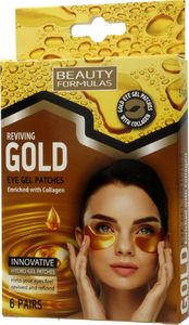 Beauty Formulas Płatki pod oczy Gold Złote 12 szt. 1