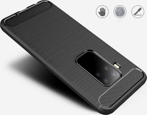 CASE ETUI CARBON LUX CZARNY MOTOROLA ONE ZOOM standard 3