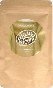 Body Boom Peeling kawowy do ciała - Shimmer Gold 100g 1