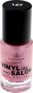 Constance Carroll Constance Carroll Lakier do paznokci z winylem nr 127 Pearly Pink 10ml 1