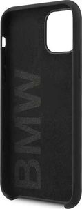 BMW Etui hardcase BMW BMHCN58SILBK iPhone 11 Pro czarny/black Silicone 4