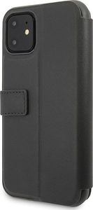 BMW Etui book BMW BMFLBKSN61LLSB iPhone 11 czarny/black Signature 4