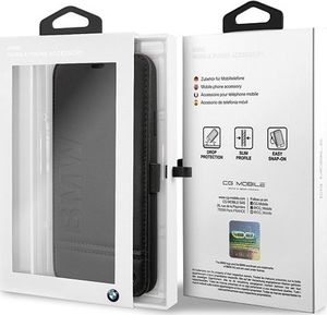 BMW Etui book BMW BMFLBKSN65LLSB iPhone 11 Pro Max czarny/black Signature 6