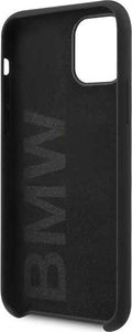 BMW Etui hardcase BMW BMHCN61SILBK iPhone 11 czarny/black Silicone 4