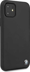 BMW Etui hardcase BMW BMHCN61SILBK iPhone 11 czarny/black Silicone 5