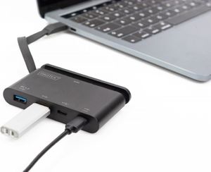 HUB USB Digitus 2x USB-C  + 2x USB-A 3.1 Gen1 (DA-70256) 2
