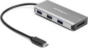 HUB USB StarTech 1x SD  + 3x USB-A 3.2 Gen2 (HB31C3ASDMB) 1