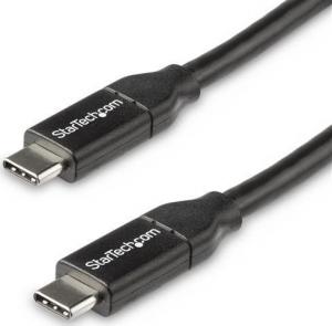 Kabel USB StarTech USB-C - USB-C 0.5 m Czarny (USB2C5C50CM) 1