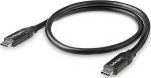 Kabel USB StarTech USB-C - USB-C 0.5 m Czarny (USB2C5C50CM) 3