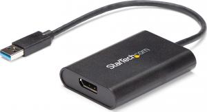 Adapter USB StarTech USB-C - DisplayPort Czarny  (USB32DPES2) 1