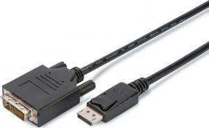 Adapter AV Digitus DisplayPort - DVI-D czarny (AK-990900-020-S) 1