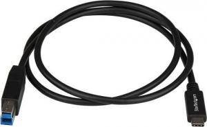 Kabel USB StarTech USB-B - USB-C 1 m Czarny (USB31CB1M) 4