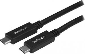 Kabel USB StarTech USB-C - USB-C 0.5 m Czarny (USB31CC50CM) 1