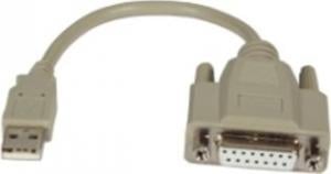 Adapter USB Mcab USB - DA-15 Szary  (7200448) 1