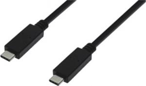 Kabel USB Mcab USB-C - 1 m Czarny (2200048) 1