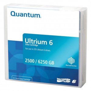 Taśma Quantum LTO-6 Ultrium 2.5/6.25 TB (MR-L6WQN-04) 1