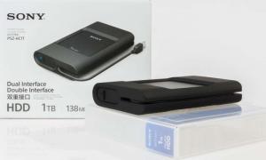 Dysk zewnętrzny HDD Sony HDD 1 TB  (PSZ-HC1TEU) 4