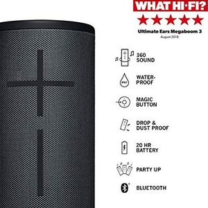 Głośnik Logitech Logitech UE MEGABOOM 3 WIFI BLUETOOTH/SPEAKER STORM GRAY - N/A - EMEA IN 4