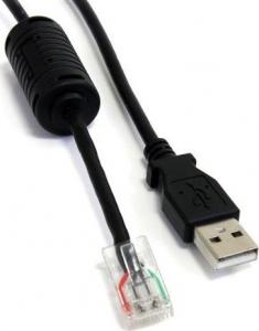 Kabel USB StarTech USB-A - RJ-45 1.8 m Czarny (USBUPS06) 1