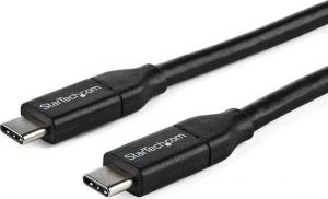 Kabel USB StarTech USB-C - USB-C 1 m Czarny (USB2C5C1M) 1