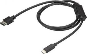 Kabel USB StarTech USB-C - eSATA 1 m Czarny (USB3C2ESAT3) 4
