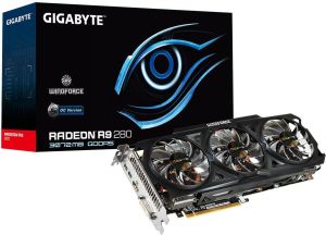 Karta graficzna Gigabyte Radeon R9 280 OC 3GB (384Bit) DVI HDMI DP (GV-R928WF3OC-3GD) 2