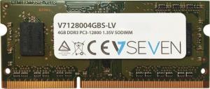 Pamięć do laptopa V7 SODIMM, DDR3L, 4 GB, 1600 MHz, CL11 (V7128004GBS-DR-LV) 1
