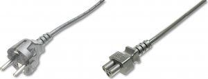 Kabel zasilający Digitus AK-440103-018-S Szary 1.80 m 1