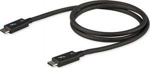 Kabel USB StarTech USB-C - USB-C 0.8 m Czarny (TBLT34MM80CM) 1