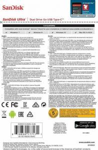 Pendrive SanDisk Ultra Dual Drive Go, 64 GB  (SDDDC3-064G-G46) 6