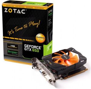 Karta graficzna Zotac GeForce GTX 650 Synergy Edit., 1GB DDR5 (128 Bit), HDMI, DVI-D, VGA, BULK (ZT-61012-10B) 2