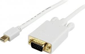 Kabel StarTech DisplayPort Mini - D-Sub (VGA) 4.5m biały (MDP2VGAMM15W) 1