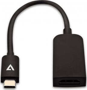 Adapter USB V7 V7UCHDMISL-1E USB-C - HDMI Czarny  (V7UCHDMISL-1E) 1
