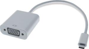 Adapter USB Mcab USB-C - VGA Biały  (2200023) 1
