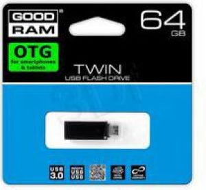 Pendrive GoodRam 64GB USB 3.0 TWIN (PD64GH3GRTNKR9) 1